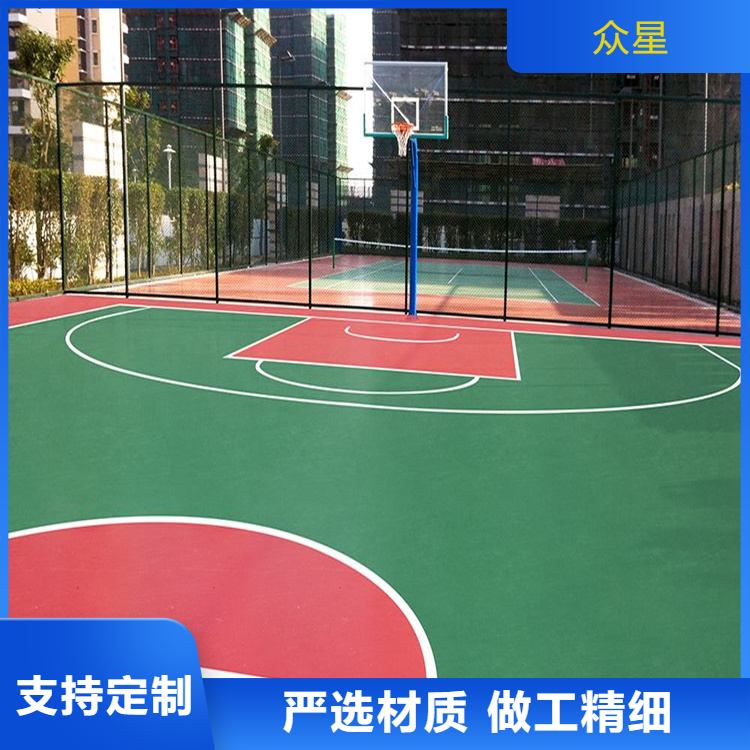 白城市篮球场硅PU篮球场硅PU - 一站式服务